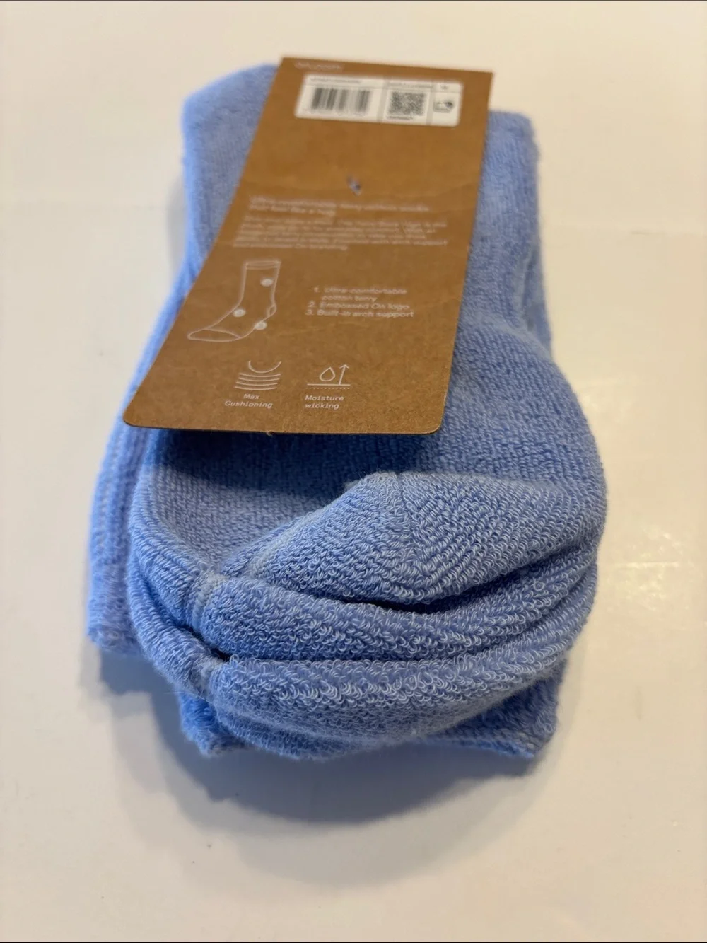 On Running Men's Light Blue Terry Sock High